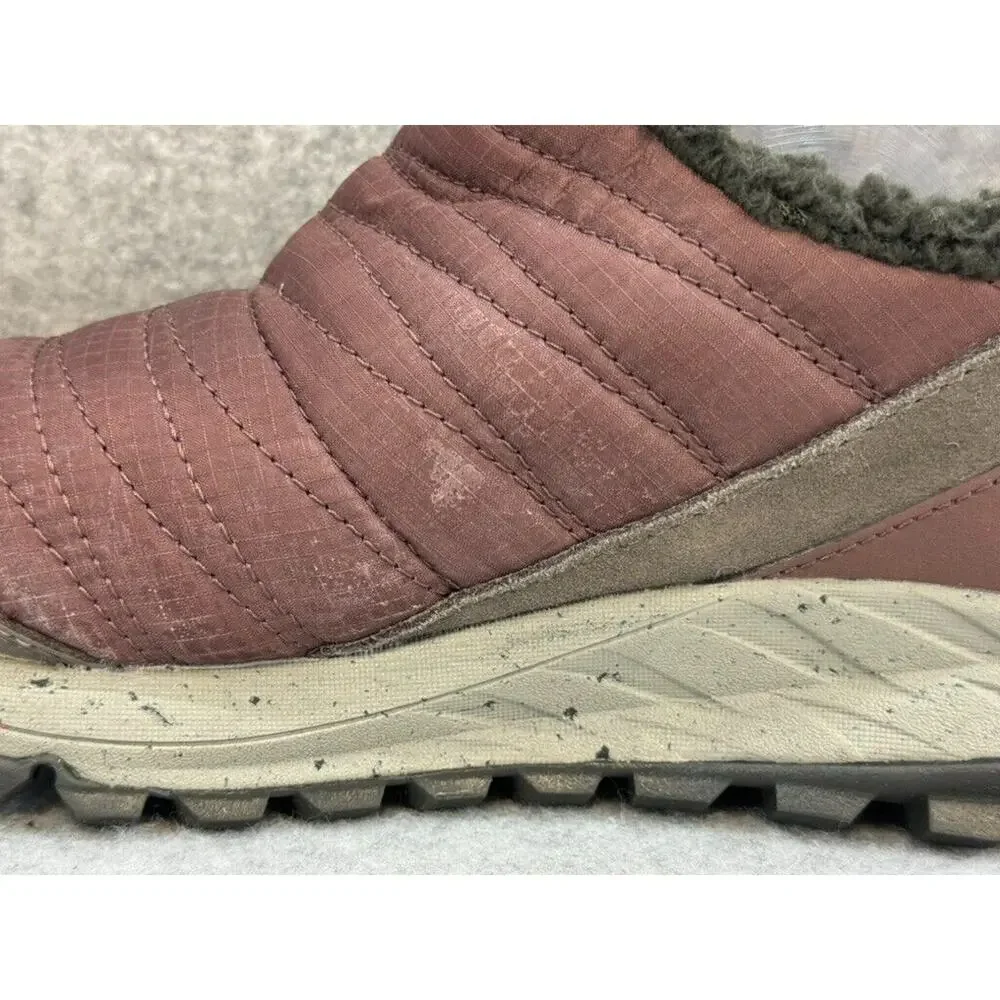 Merrell Antora Slip On Sneaker Moc Style Marron Vibram Sole - Women's Size 7.5